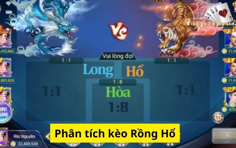 Phân tích kèo Rồng Hổ